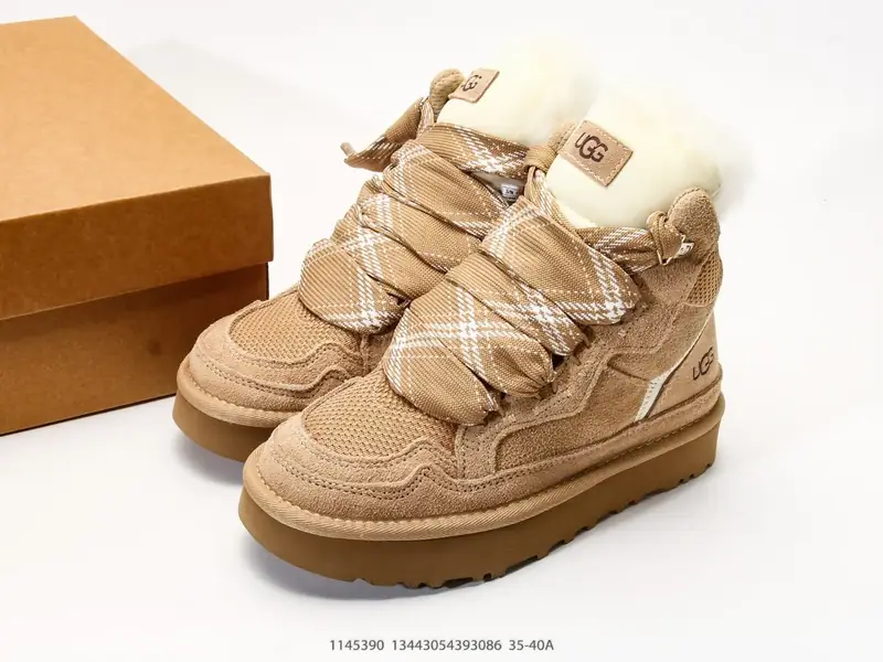 UGG Highmel 梅尔 粗鞋带款 高帮雪地靴 面包鞋 # 厚底 1145390 #13443054393086