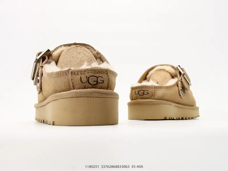 UGG GOLDEN FAMILY 舒适搭扣 保暖舒适 百搭耐穿 一脚蹬 低帮包头拖鞋 1180251 #33762868833063