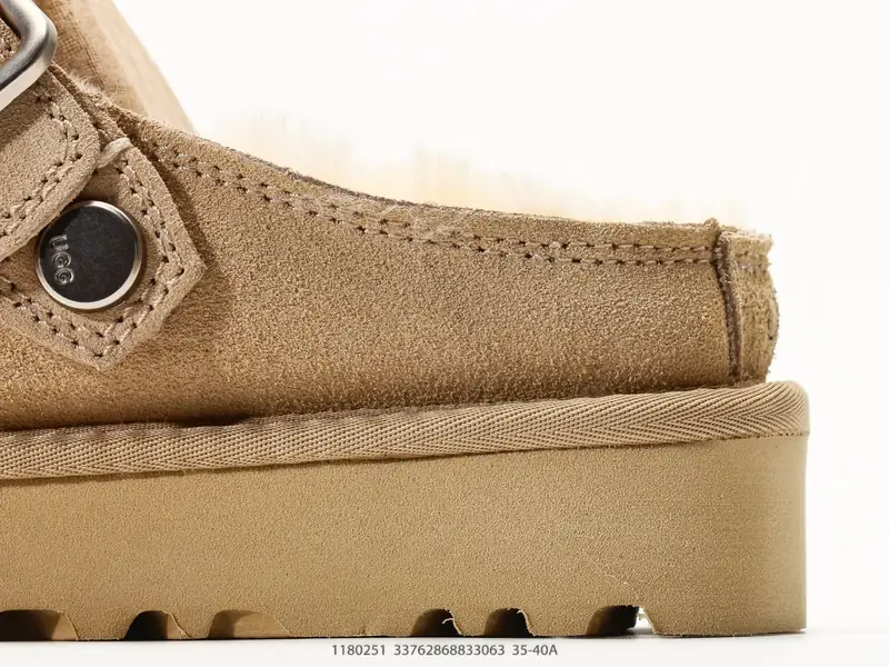 UGG GOLDEN FAMILY 舒适搭扣 保暖舒适 百搭耐穿 一脚蹬 低帮包头拖鞋 1180251 #33762868833063